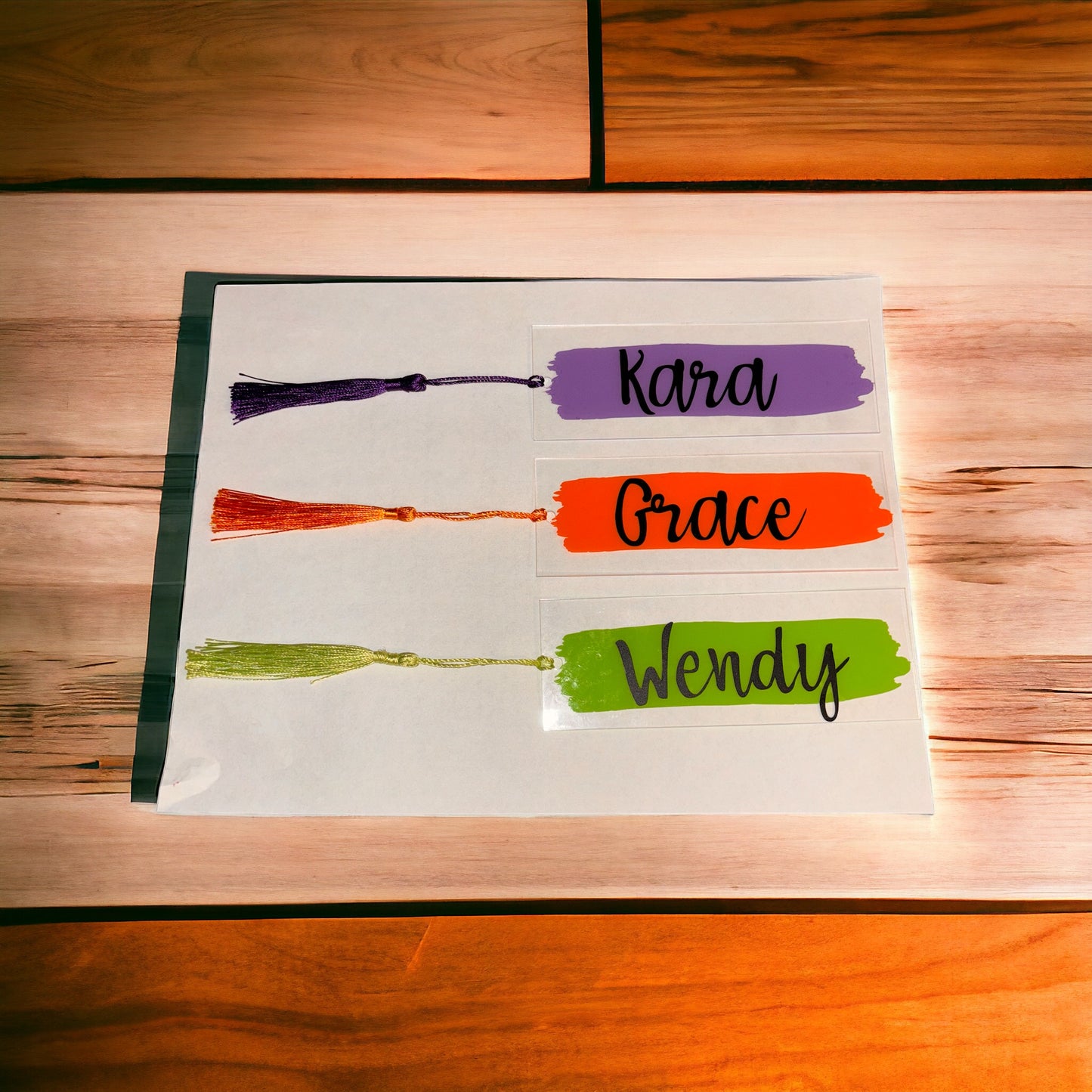 Personalized Acrylic Bookmarks