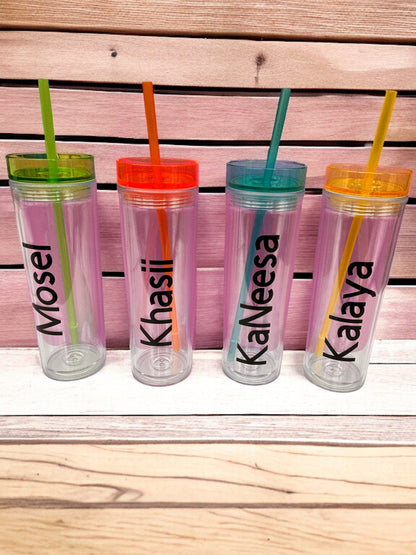 Custom Skinny Tumblers 16oz